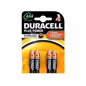 Duracell Batteri Plus Power AAA - 4 stk.