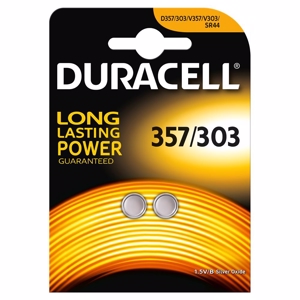 Duracell Batteri Elec. 357/303 - 2 stk.