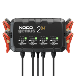 NOCO Genius 2X4 - 8 Amp. - Batterioplader 