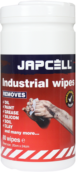 Japcell Wipes/renseservietter  80 stk.