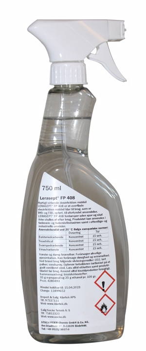 Lerasept FP 408 desinfektionsmiddel 750 ml 