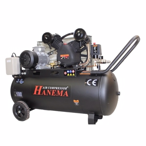 HANEMA kompressor 3 HK 100 ltr. tank