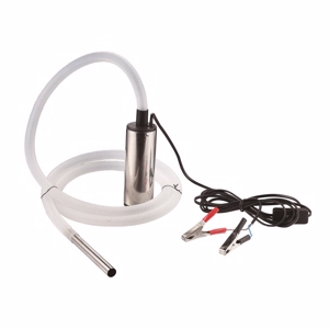 Dykpumpe mini -  rustfri stål - 12 volt