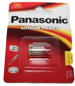 Panasonic batteri 800mAH - 3,0 V.