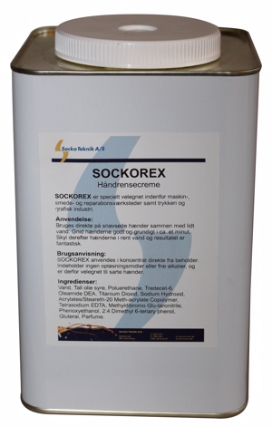 Håndrens Socko Rex 5 kg 
