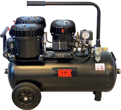 KGK Lydsvag kompressor 3 x 0,5 HK - 50 L