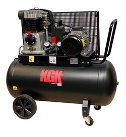 KGK Værksteds kompressor 4,0 HK - 90 L