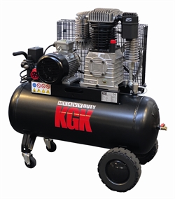 KGK Kompressor 5,5 HK, 90 L - Langsomtgående
