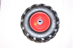 Hjul til flishugger el. lign.