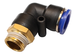 Luftkobling 16 mm - vinkel - push in