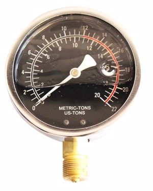 Manometer til 12 ton presser