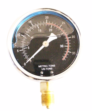 Manometer til 20 ton presser