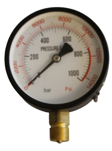 Manometer til 20 T presser